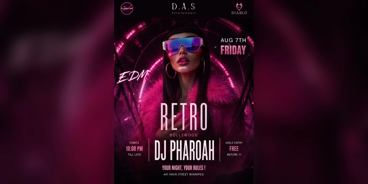 Event image for Retro Bollywood EDM