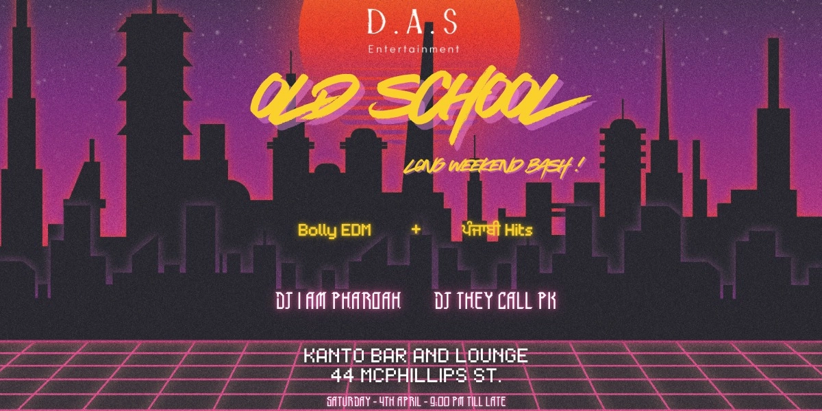Event image for Old School - Long Weekend Bash