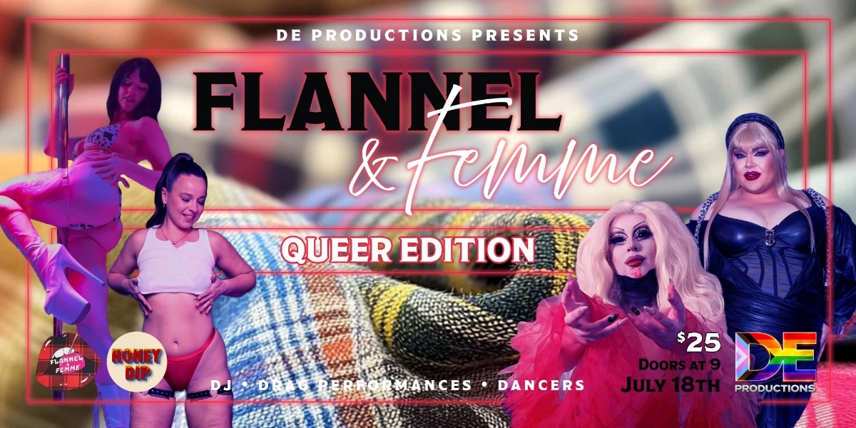 Event image for Flannel & Femme - London Pride Queer Edition