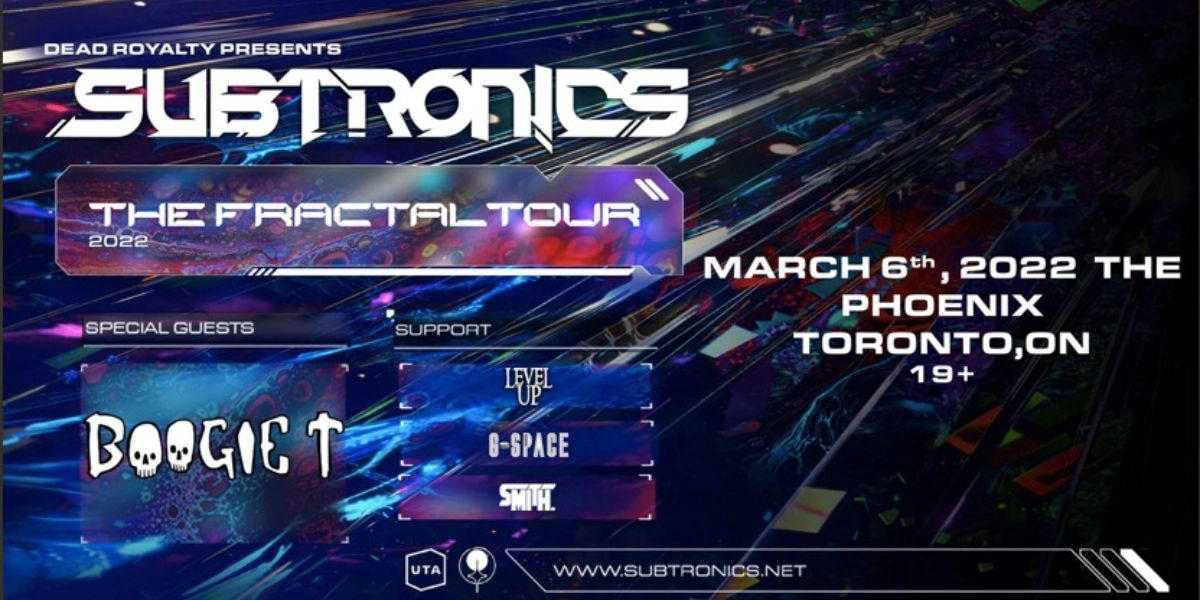 Event image for Subtronics Fractal Tour - Toronto - Night 2