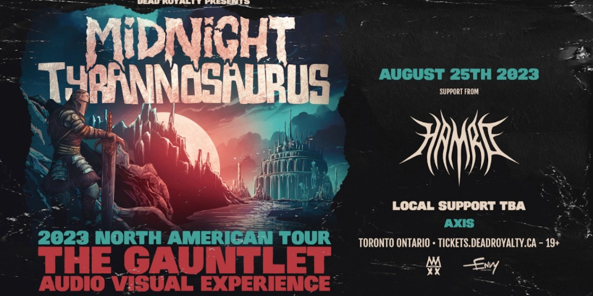 Event image for Dead Royalty presents: The Gauntlet ft. Midnight Tyrannosaurus