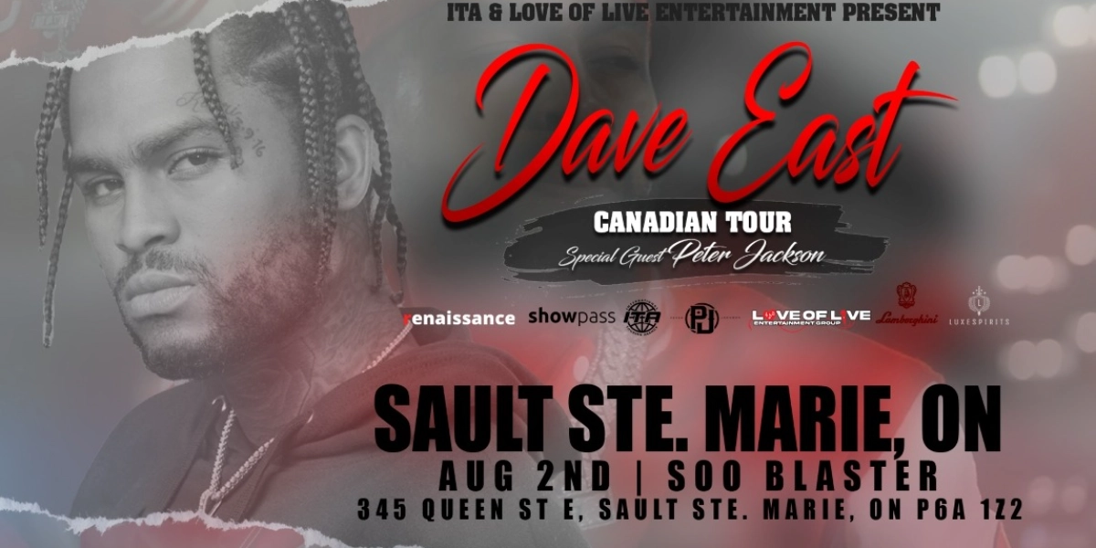 Event image for Dave East | Sault Ste. Marie