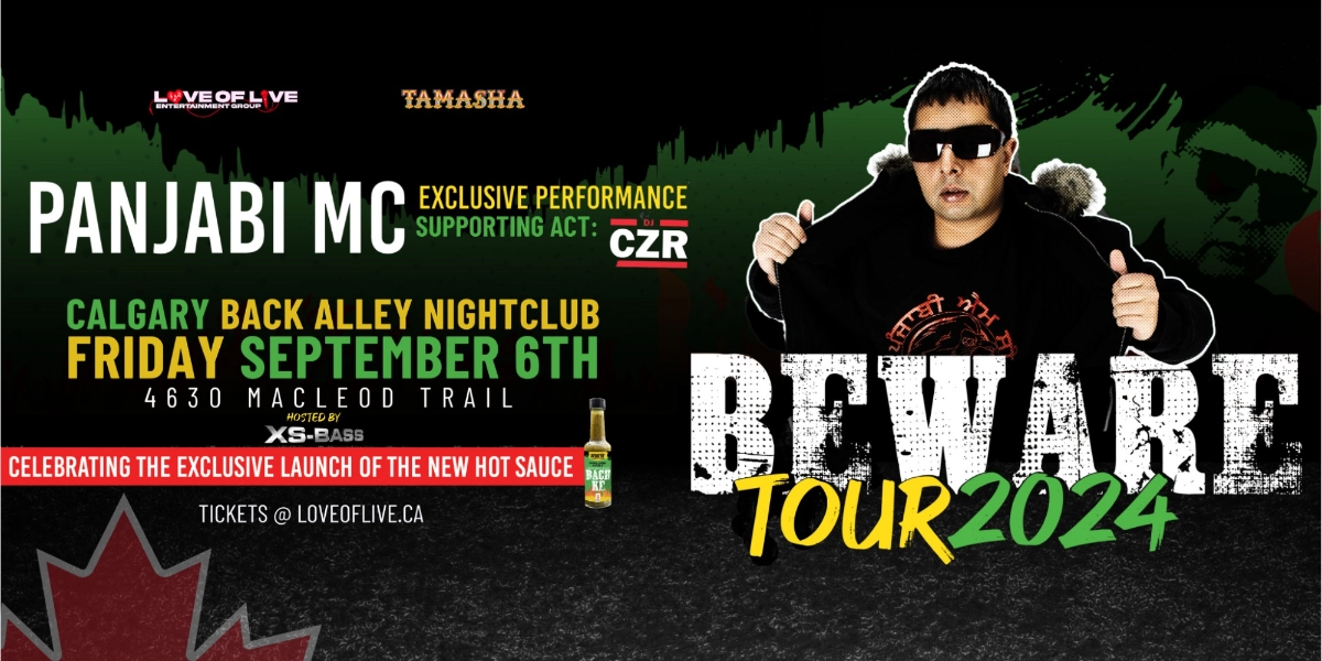 Event image for PANJABI MC | BEWARE TOUR | CALGARY