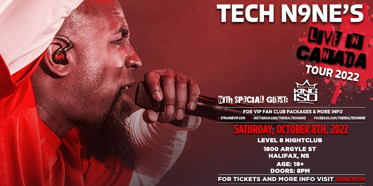 Event image for TECH N9NE- Live in Halifax