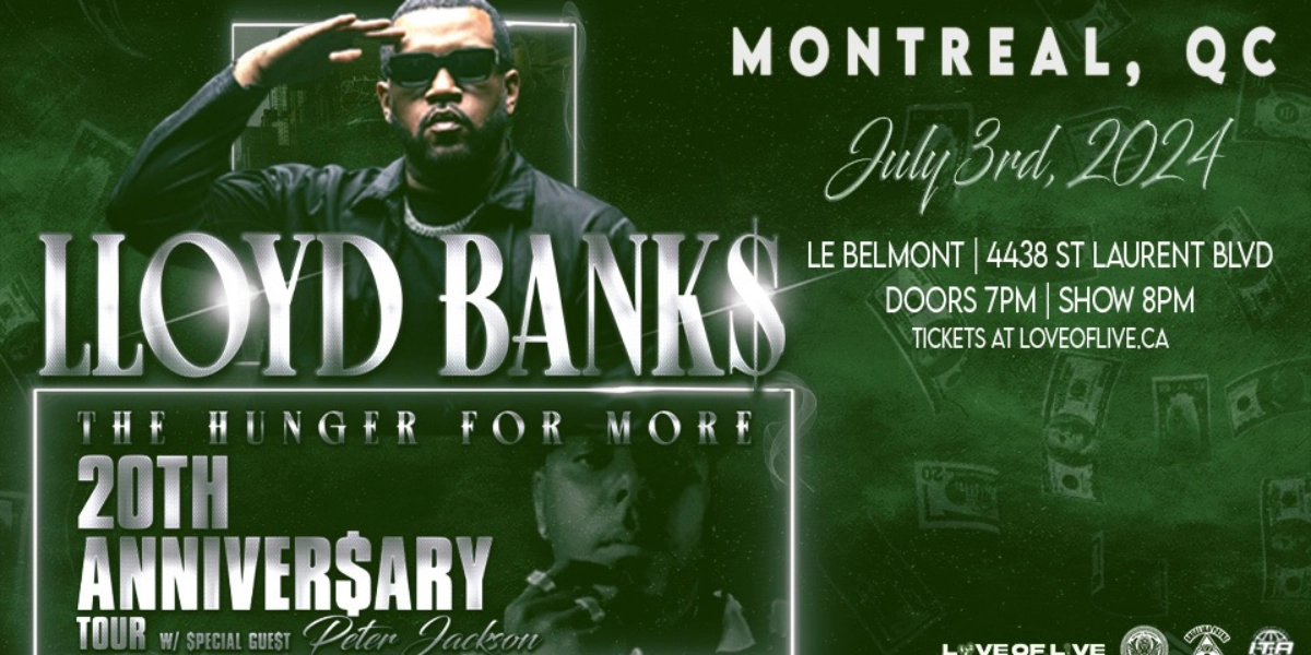 Event image for LLOYD BANKS | MONTREAL