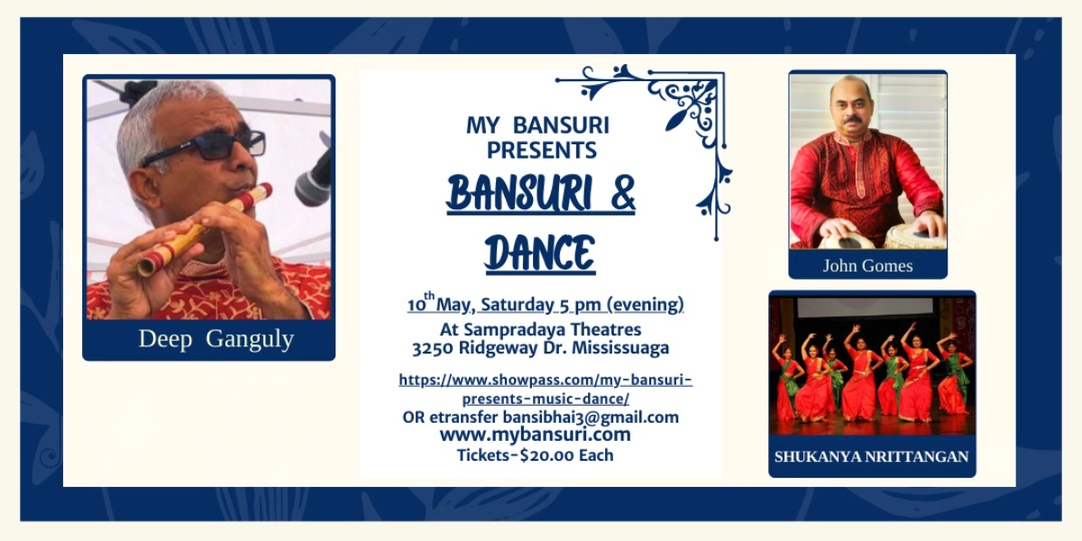 Image d'événement pour MY BANSURI PRESENTS MUSIC / DANCE