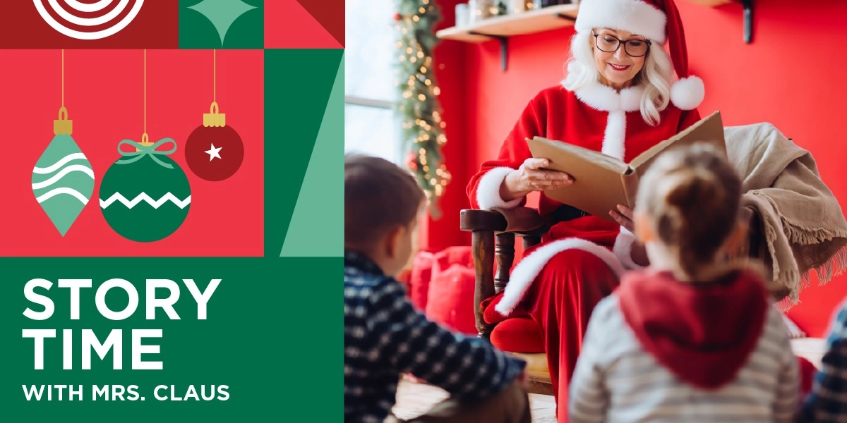 Event image for Storytime with Mrs. Claus