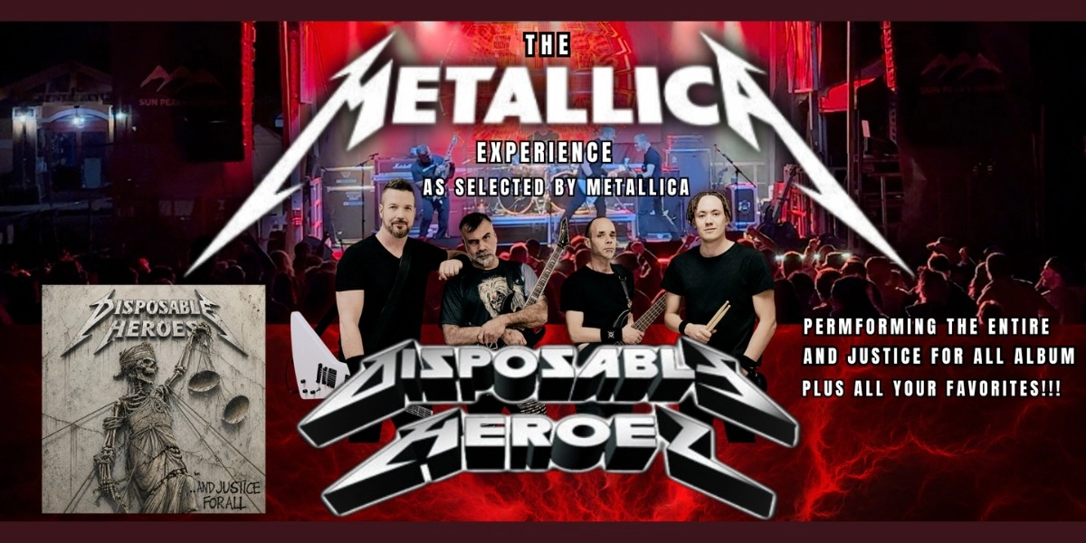 Event image for Disposable Heroes: The Metallica Experience