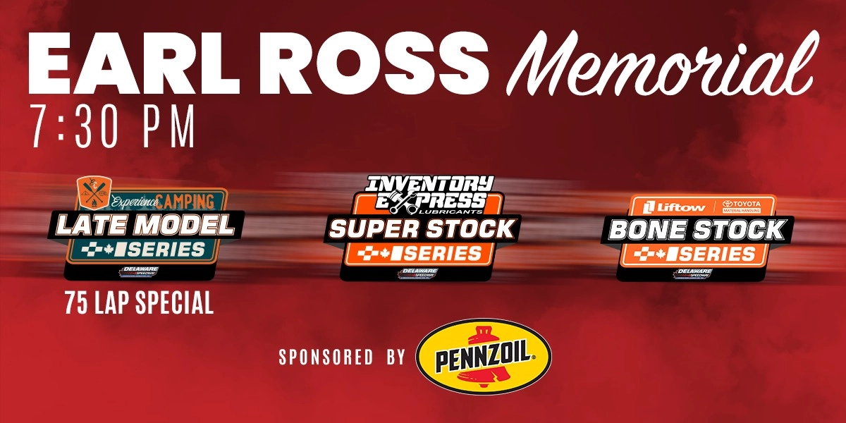 Event image for Pennzoil Presents: Earl Ross Memorial LM 75, SS, BS