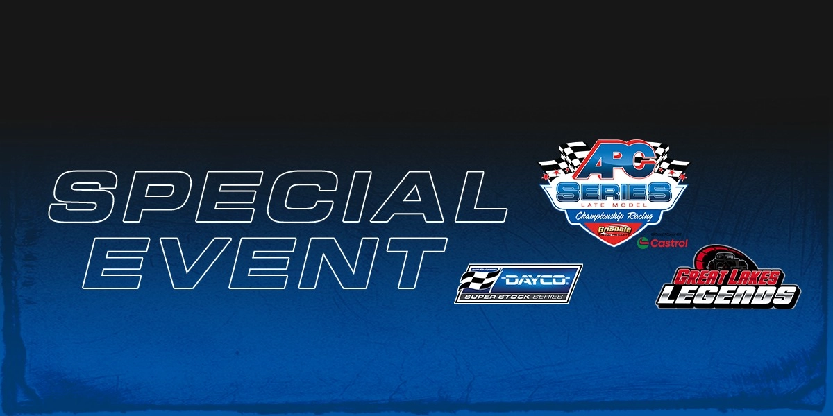 Event image for APC LM, Dayco SS, Legend Car Invitational