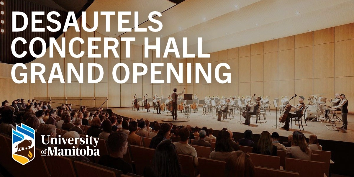 Event image for Desautels Concert Hall Grand Opening Concert Celebration