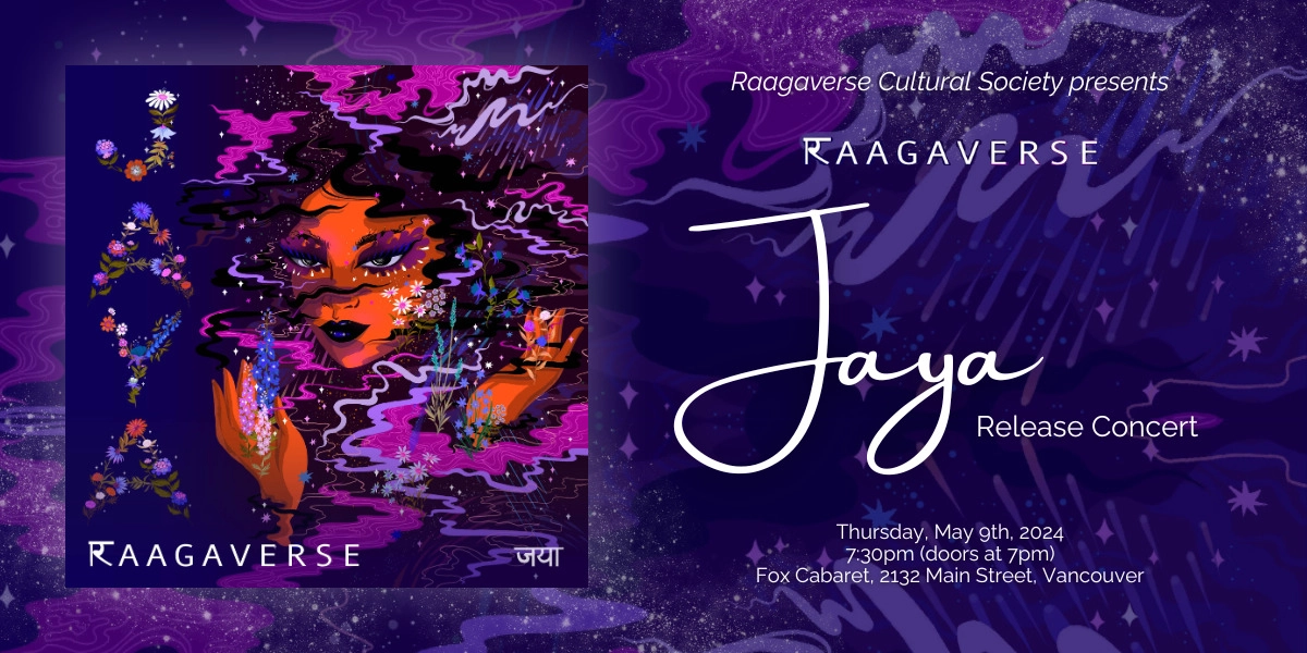 Event image for Raagaverse - Jaya Release Concert