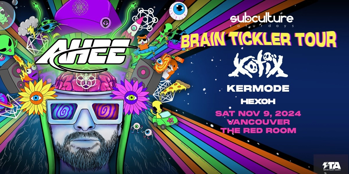 Event image for AHEE presents The Brain Tickler Tour at SUBculture Saturdays
