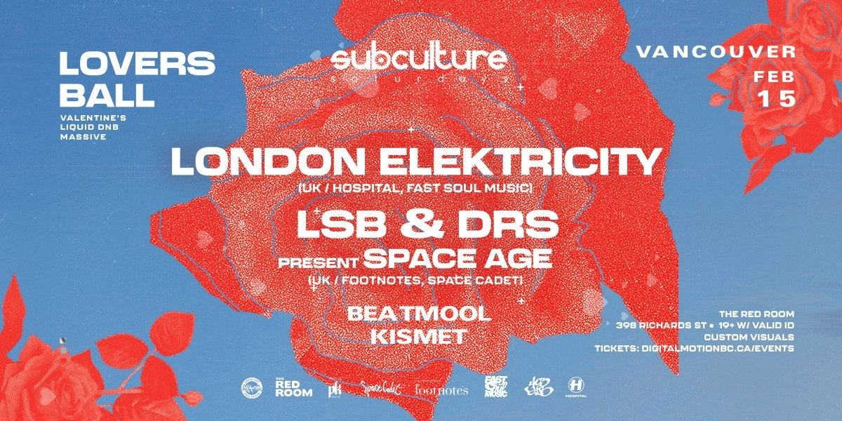 Event image for LONDON ELEKTRICITY w/ LSB & DRS [LOVERS BALL 2025]