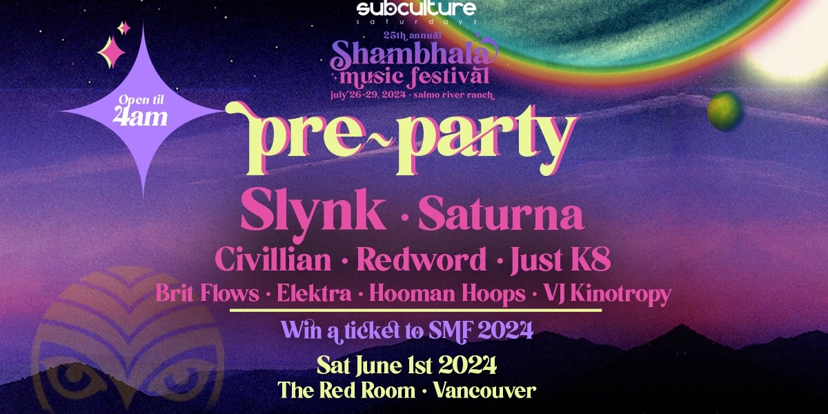 Event image for Official Shambhala Pre-Party Vancouver 2024