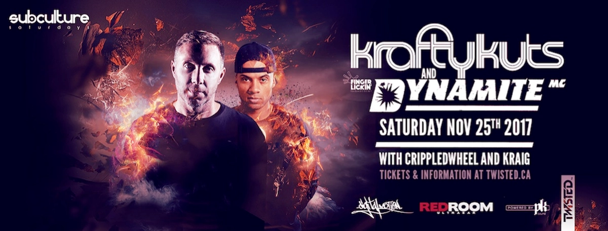 Event image for Krafty Kuts w/ Dynamite MC at SUBculture Saturdays
