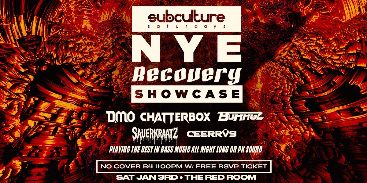 Event image for NYE Recovery showcase 2026