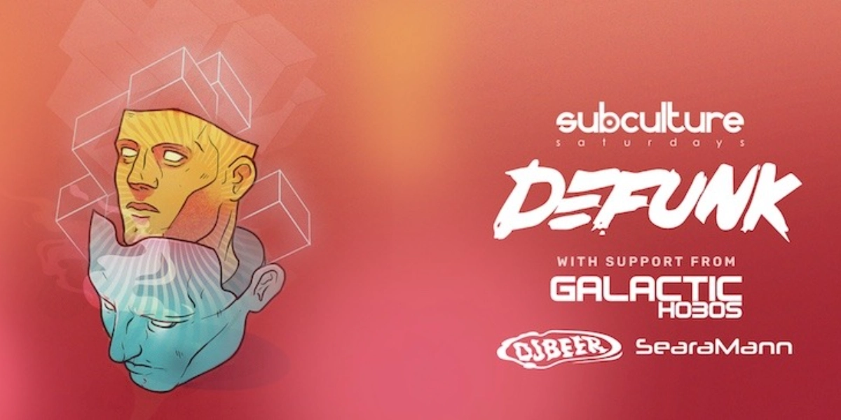 Event image for Defunk w/ Galactic Hobos at SUBculture Saturdays