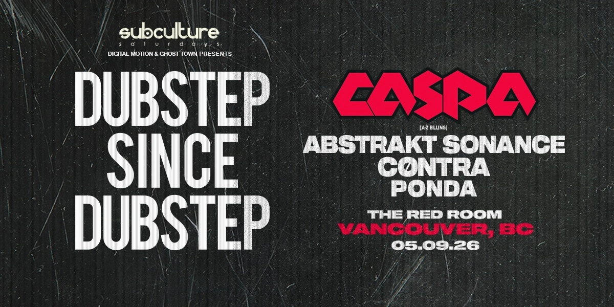 Event image for Dubstep Since Dubstep with CASPA