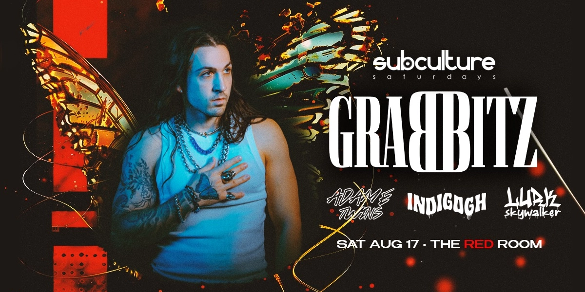 Event image for Grabbitz [LIVE] at SUBculture Saturdays