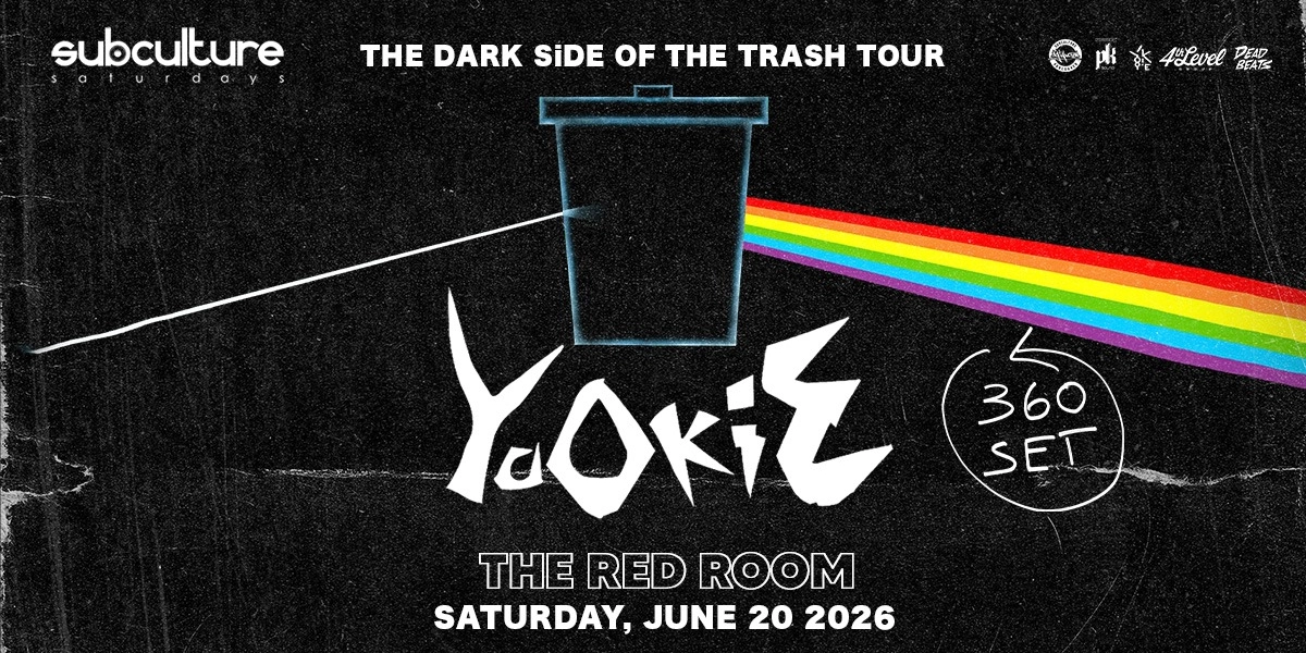 Event image for YOOKiE - The Dark Side Of The Trash Tour - SUBculture Saturdays