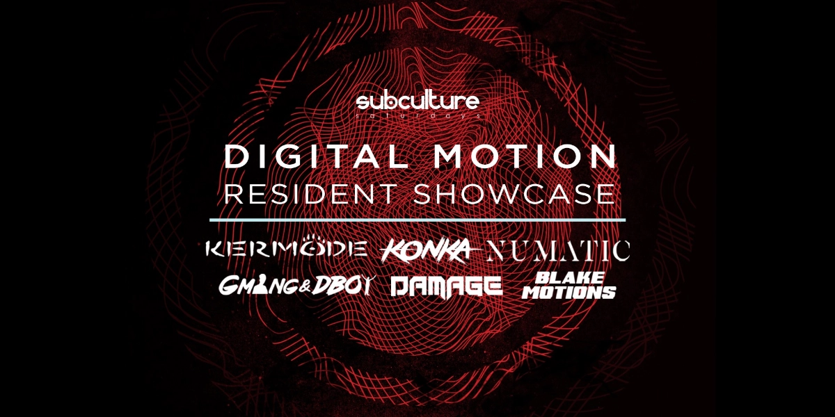 Event image for Digital Motion showcase vol4 at SUBculture Saturday's