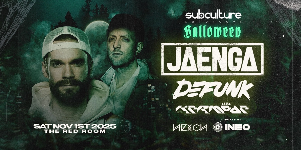 Event image for SUBculture Halloween with Jaenga and Defunk