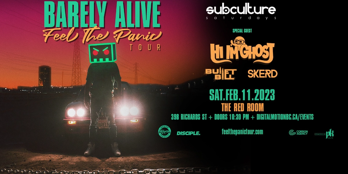 Event image for Barely Alive & Hi I'm Ghost - Feel The Panic Tour