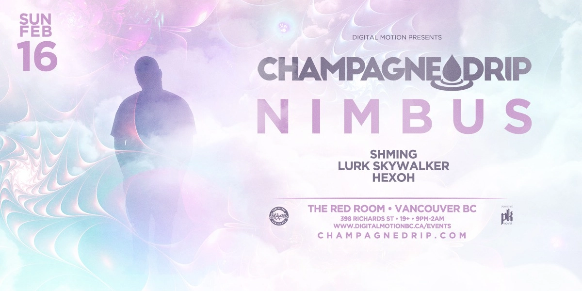 Event image for CHAMPAGNE DRIP - Nimbus Tour at SUBculture Saturdays