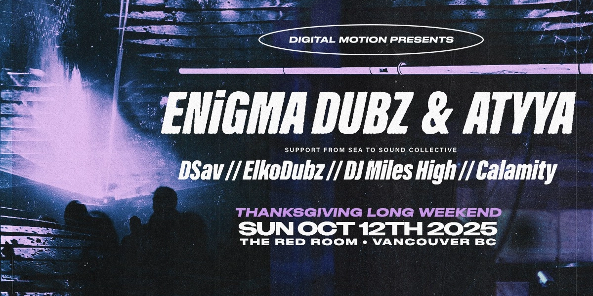 Event image for ATYYA & ENiGMA Dubz at The Red Room
