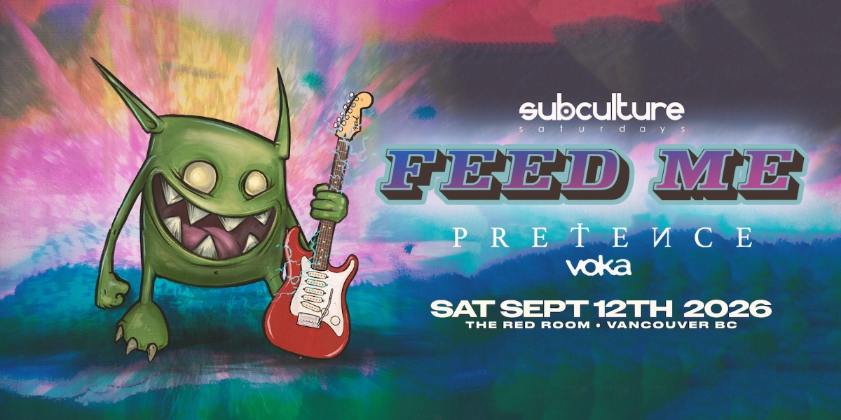 Event image for Feed Me at SUBculture Saturdays