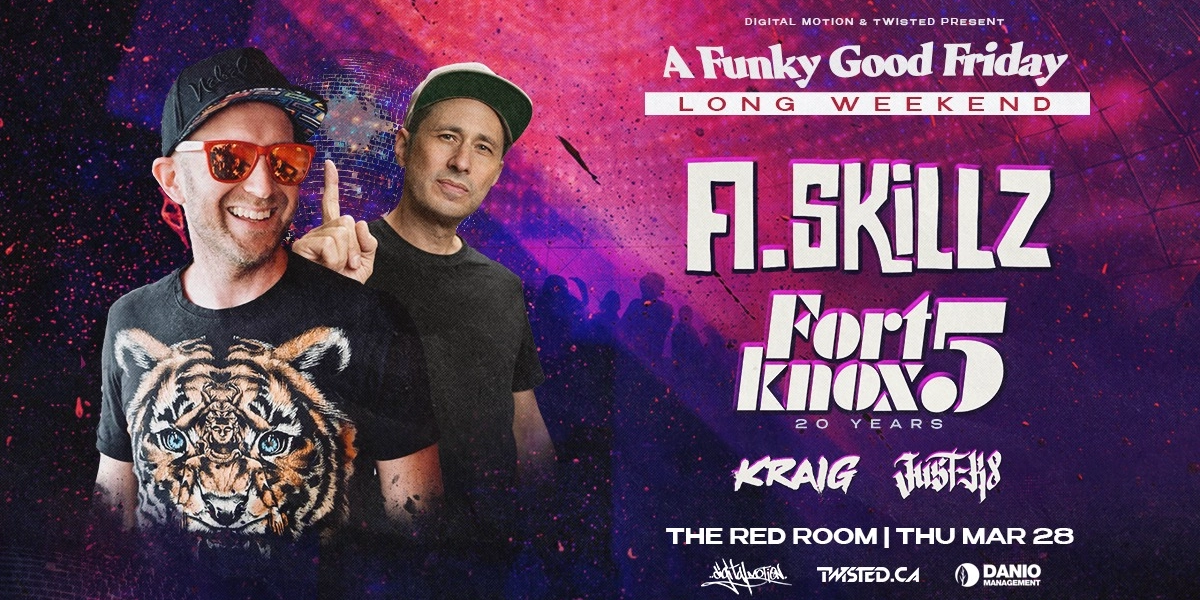 Event image for A.SKILLZ & FORT KNOX FIVE