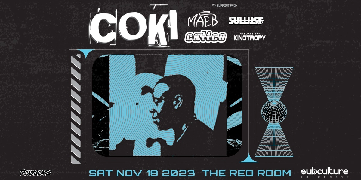 Event image for COKI at SUBculture Saturdays