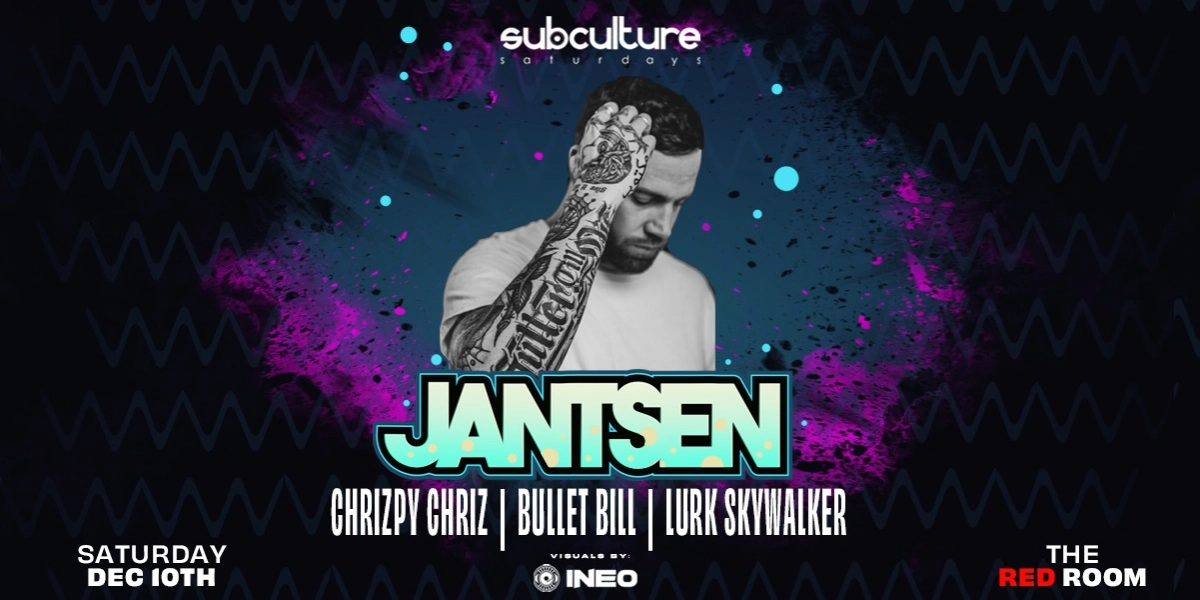 Event image for Jantsen at SUBculture Saturdays