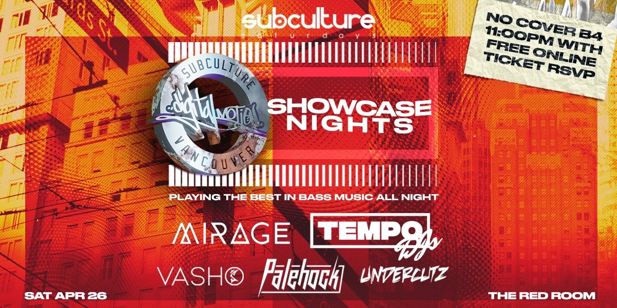 Event image for Showcase nights at SUBculture Saturdays