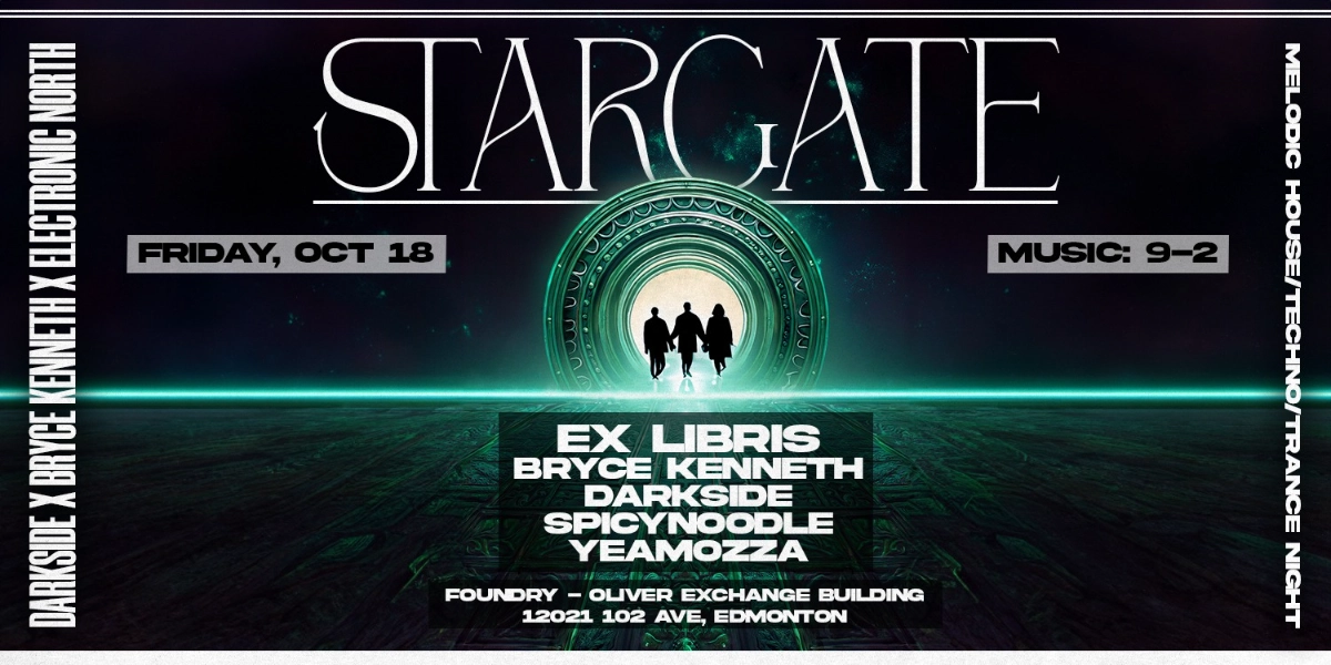 Event image for STARGATE: Darkside x Bryce Kenneth (Melodic House/Techno, Progressive)