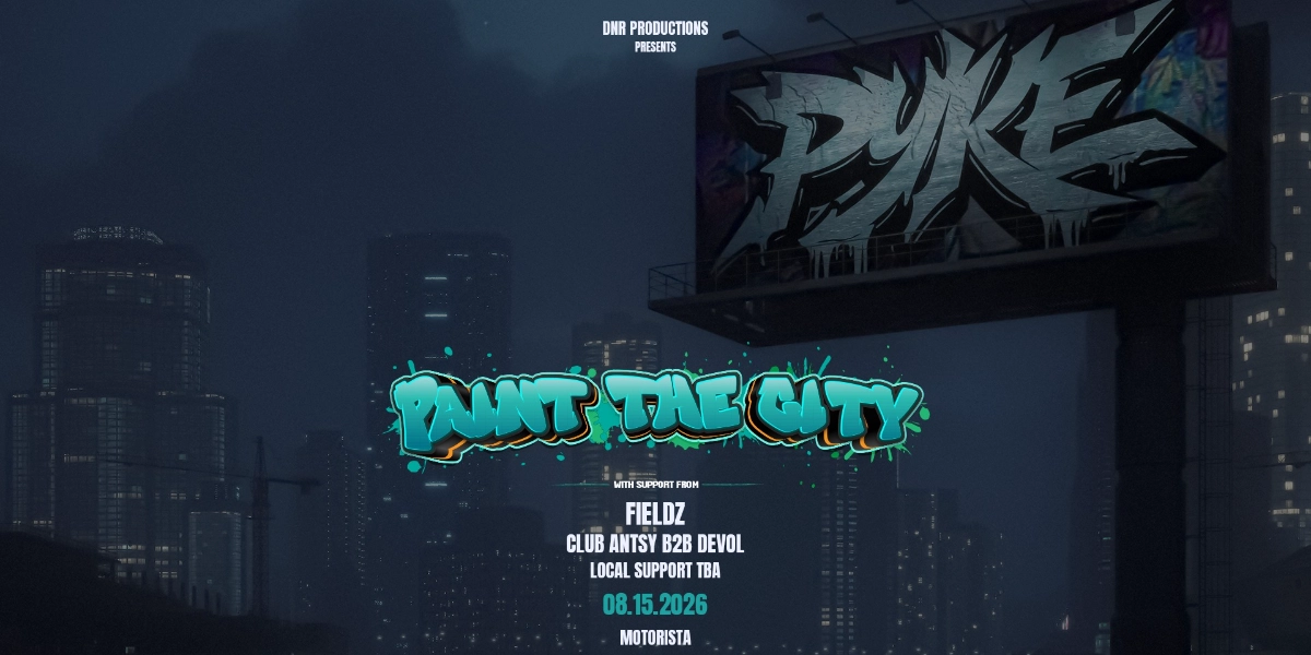 Event image for PYKE: Paint The City Tour