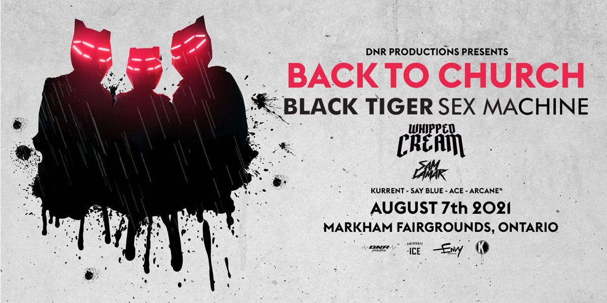 Event image for Black Tiger Sex Machine at Back To Church
