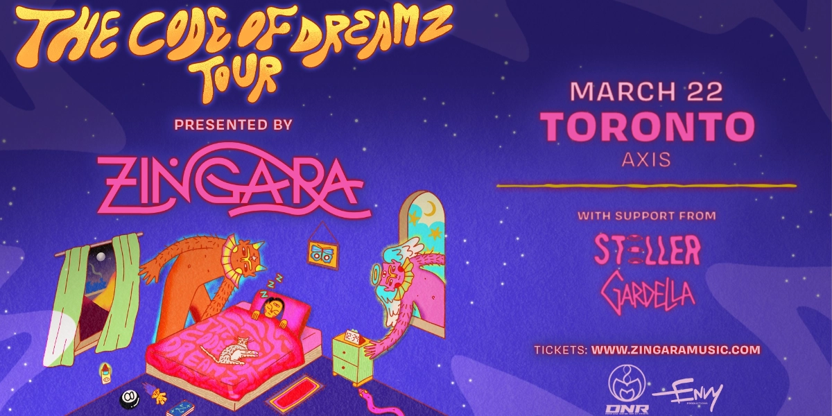 Event image for Zingara Code Of Dreamz tour