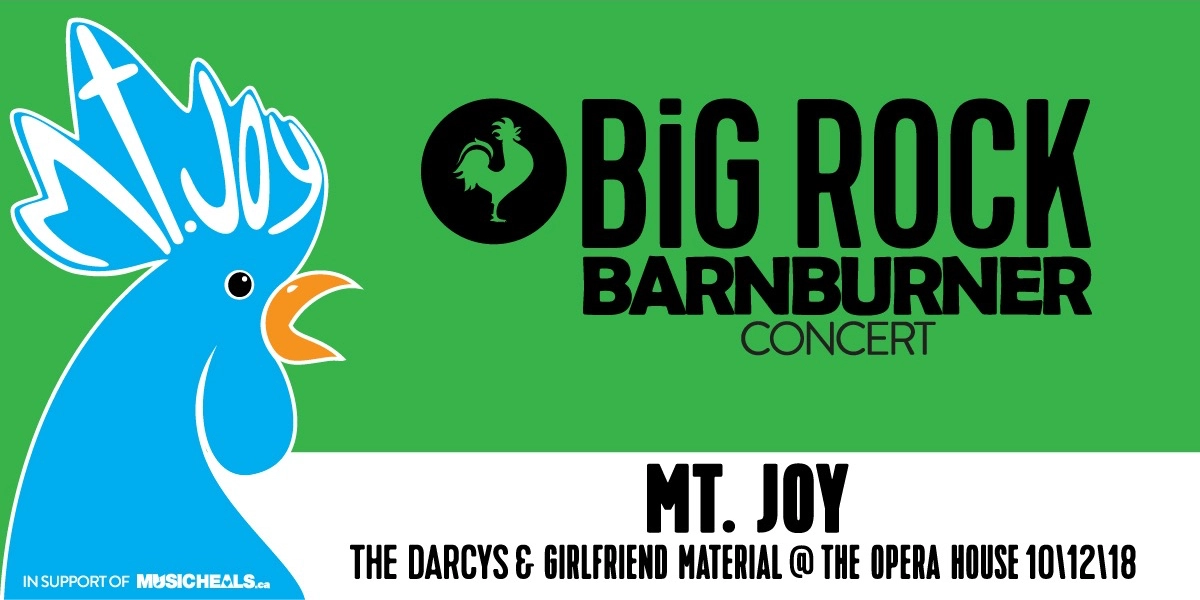 Event image for Big Rock Barn Burner Featuring Mt. Joy, The Darcys & Girlfriend Material