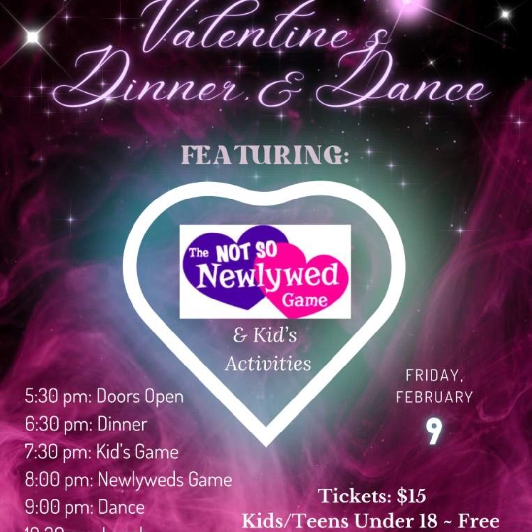 Event image for Valentine's Dinner & Dance.