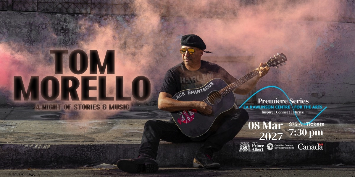 Event image for Tom Morello: A Night of Stories & Music with Special Guest Ike Reilly