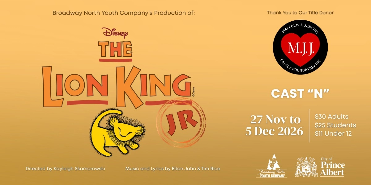 Event image for Lion King Jr. Cast "N"
