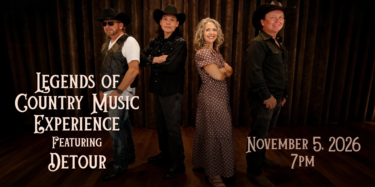 Event image for Legends of Country Music Experience Featuring Detour