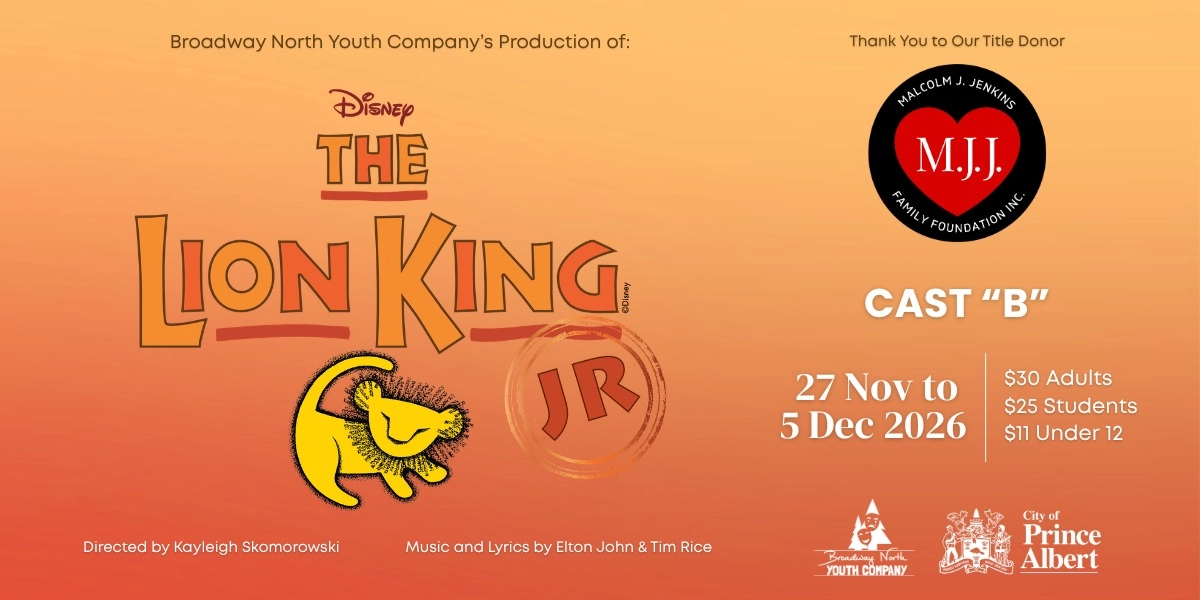 Event image for Lion King Jr. Cast "B"
