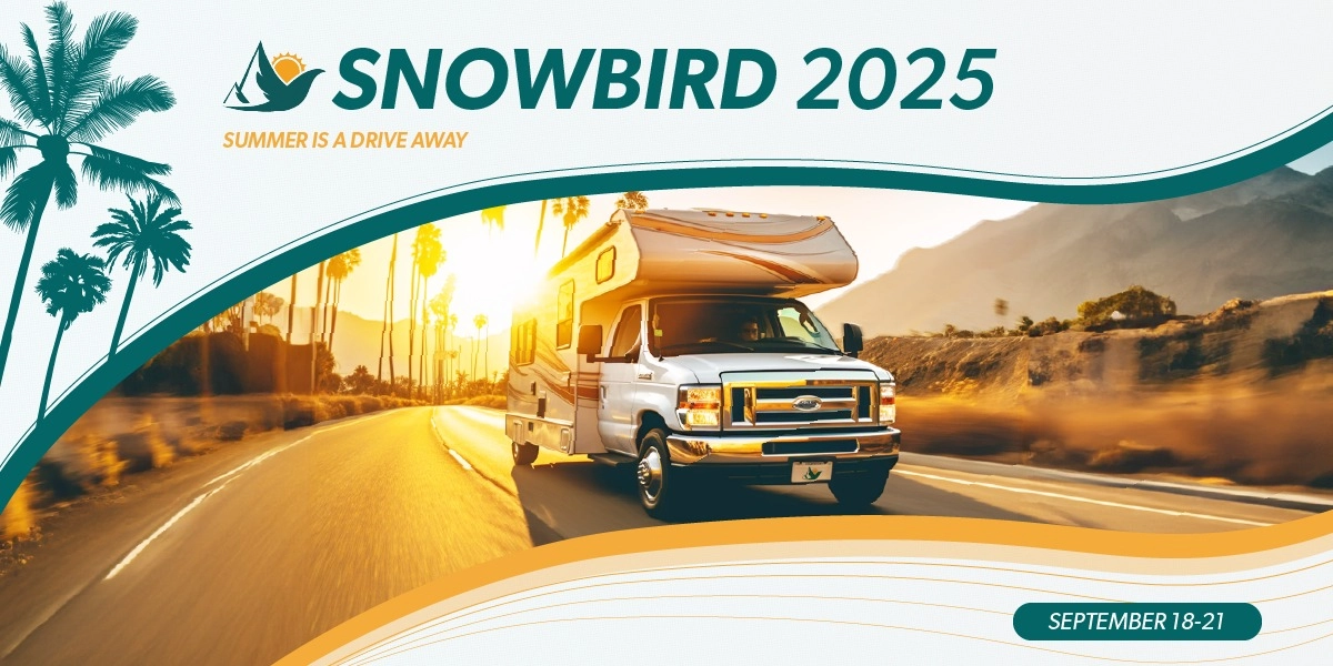 Event image for Snowbird RV Show & Sale | 2025