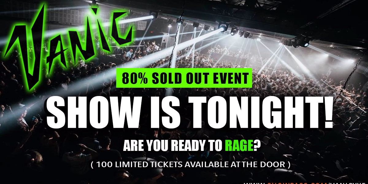 Event image for VANIC @ Coors Event Centre