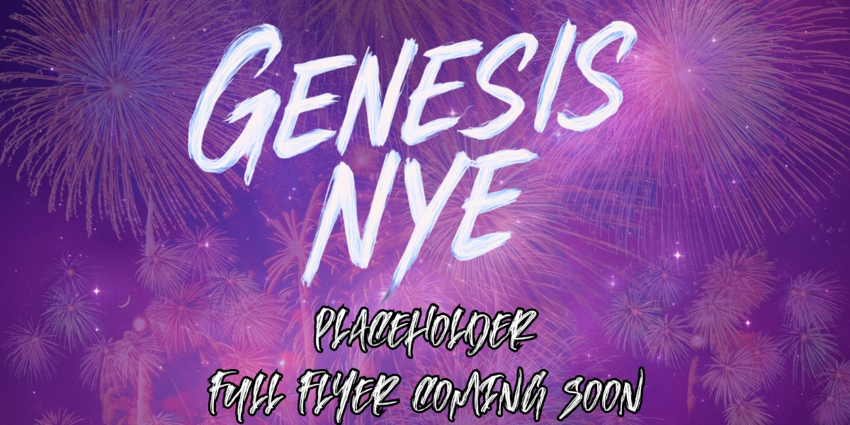 Event image for Edmonton Bass Society Presents GENESIS NYE (Underground RAVE)