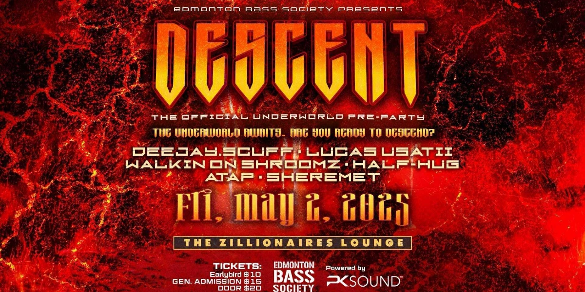 Event image for EBS Presents DESCENT (OFFICIAL Underworld pre-party)
