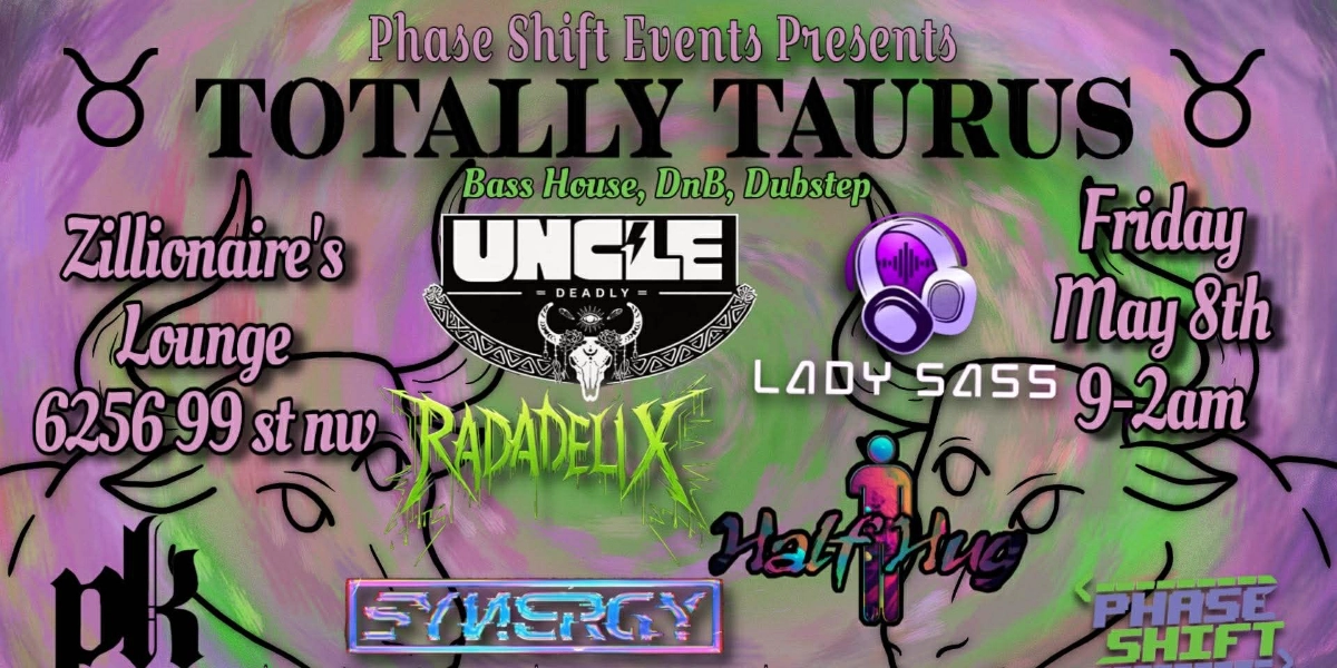 Event image for Phase Shift Events Presents   ♉️✨ TOTALLY TAURUS ✨♉️